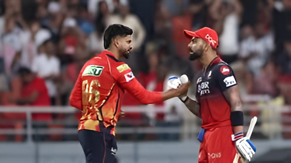 RCB vs PBKS