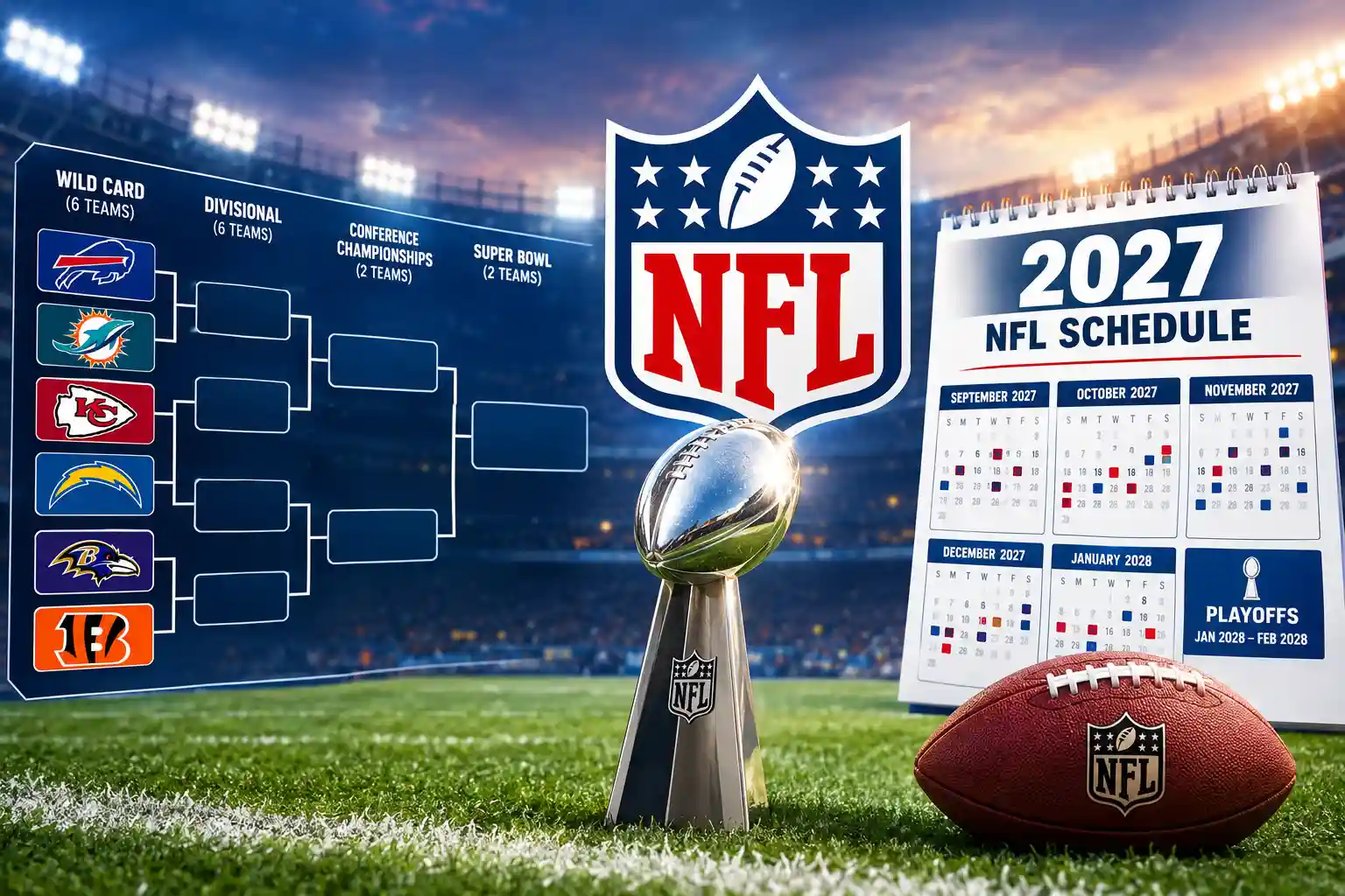 How many teams make the NFL playoffs