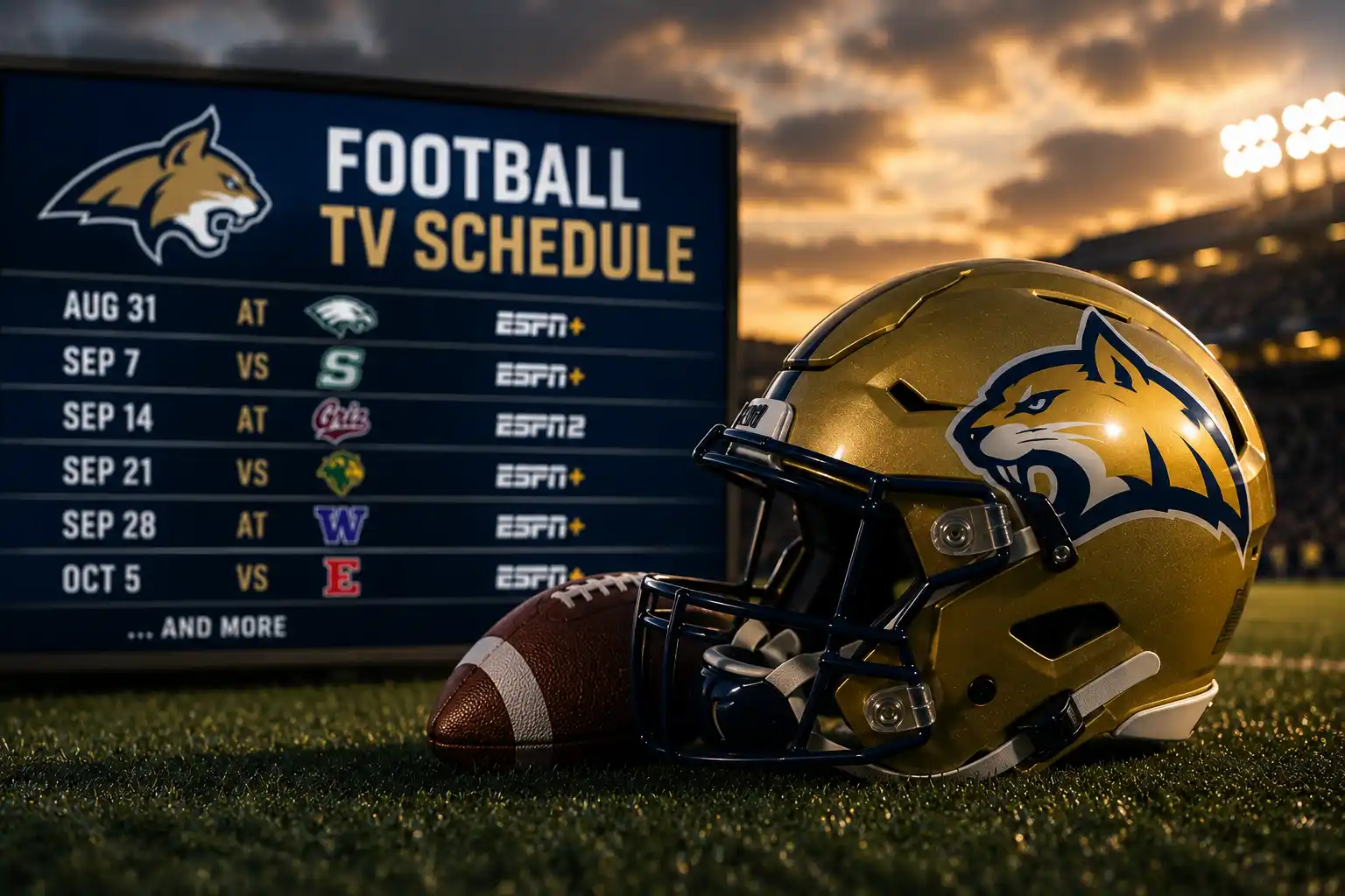 Montana State Football TV Schedule: Easy Guide
