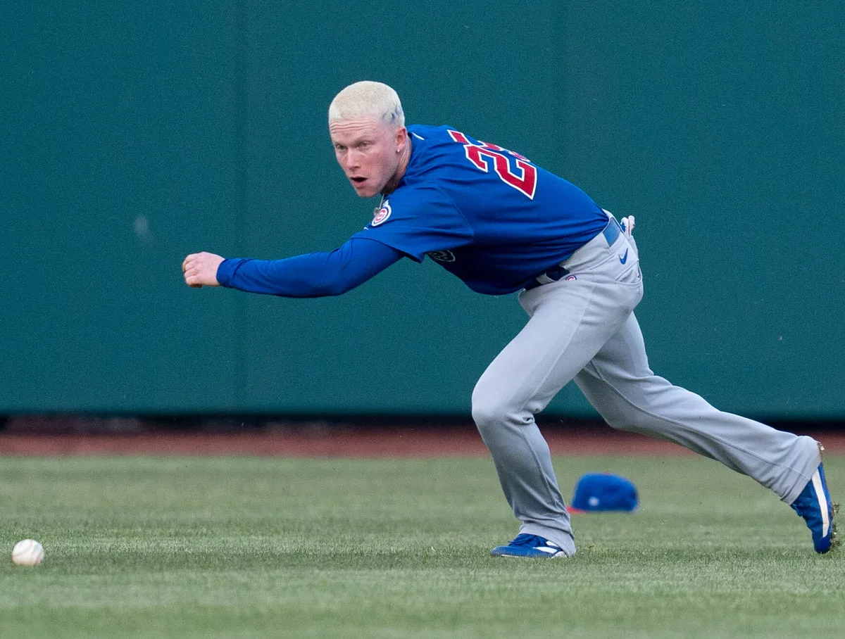 Best MLB players 2026 — Pete Crow-Armstrong fielding for the Chicago Cubs