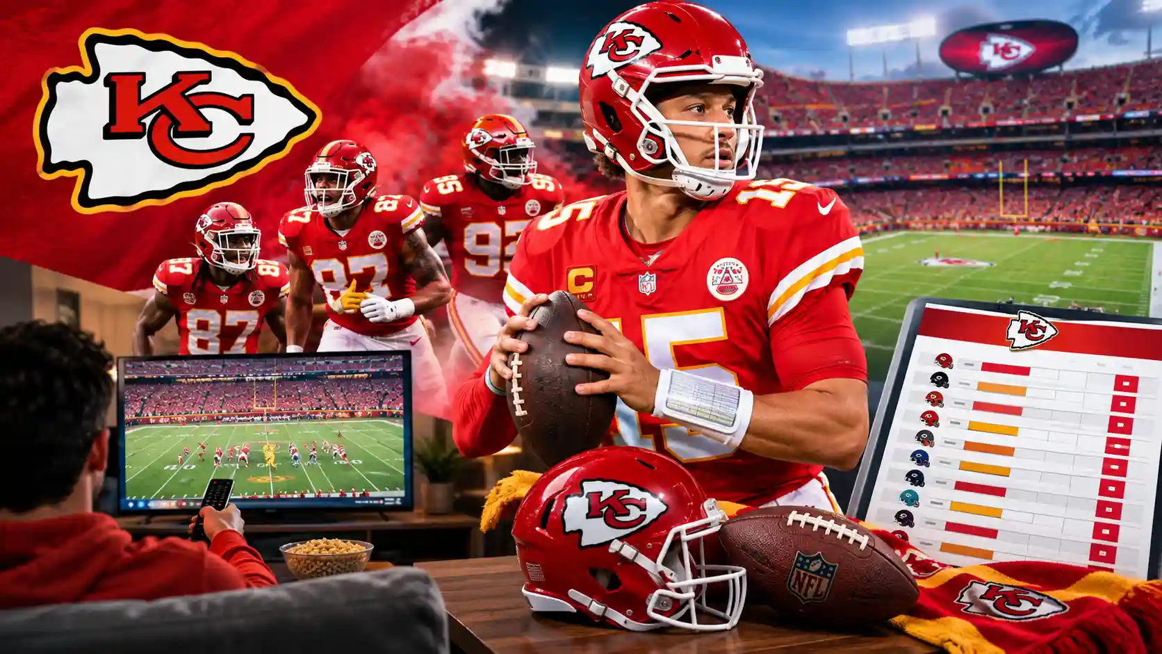 how to watch chiefs game today